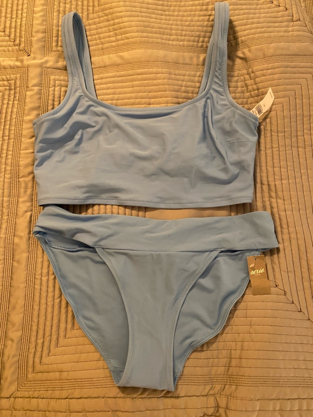 aerie Light Blue Bikini Set